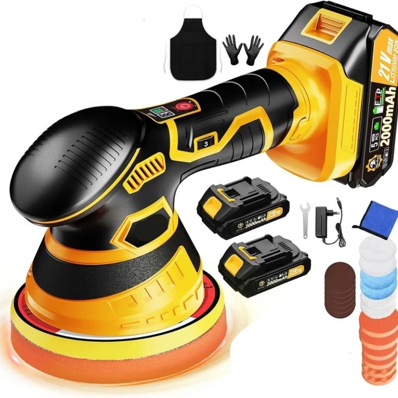 Cordless Paint Polisher for Effortless Auto Detailing
