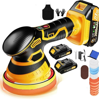 Cordless Paint Polisher for Effortless Auto Detailing