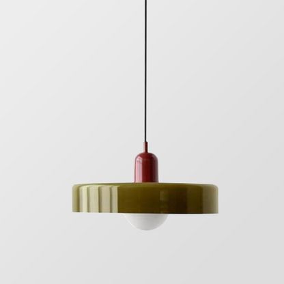 Two-Tone Pendant Light in Coastal Transitional Design