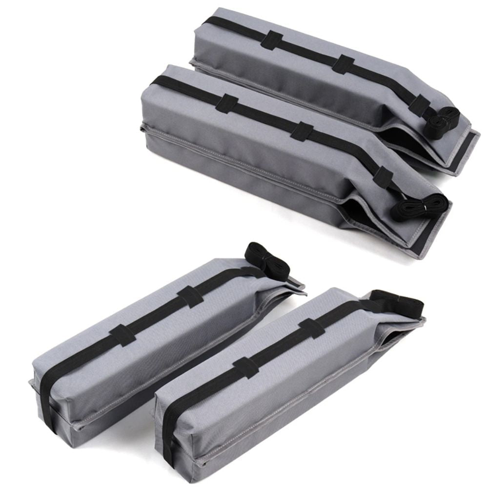 Soft Foam Roof Rack Pads for Kayaks, Surfboards, and Canoes – Includes 2 Straps and Bag