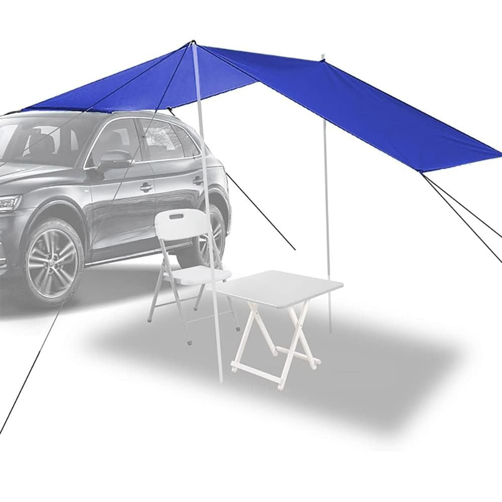 Pull-Out Waterproof Awning Kit for SUVs, Trucks, and Vans – 2x3M, 2.7x4M, 3x3M Canopy Sunshade and Rain Shelter