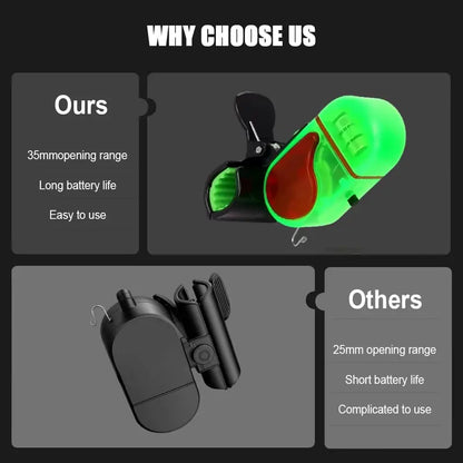 Smart Fishing Alert System with Audio and LED Indicators