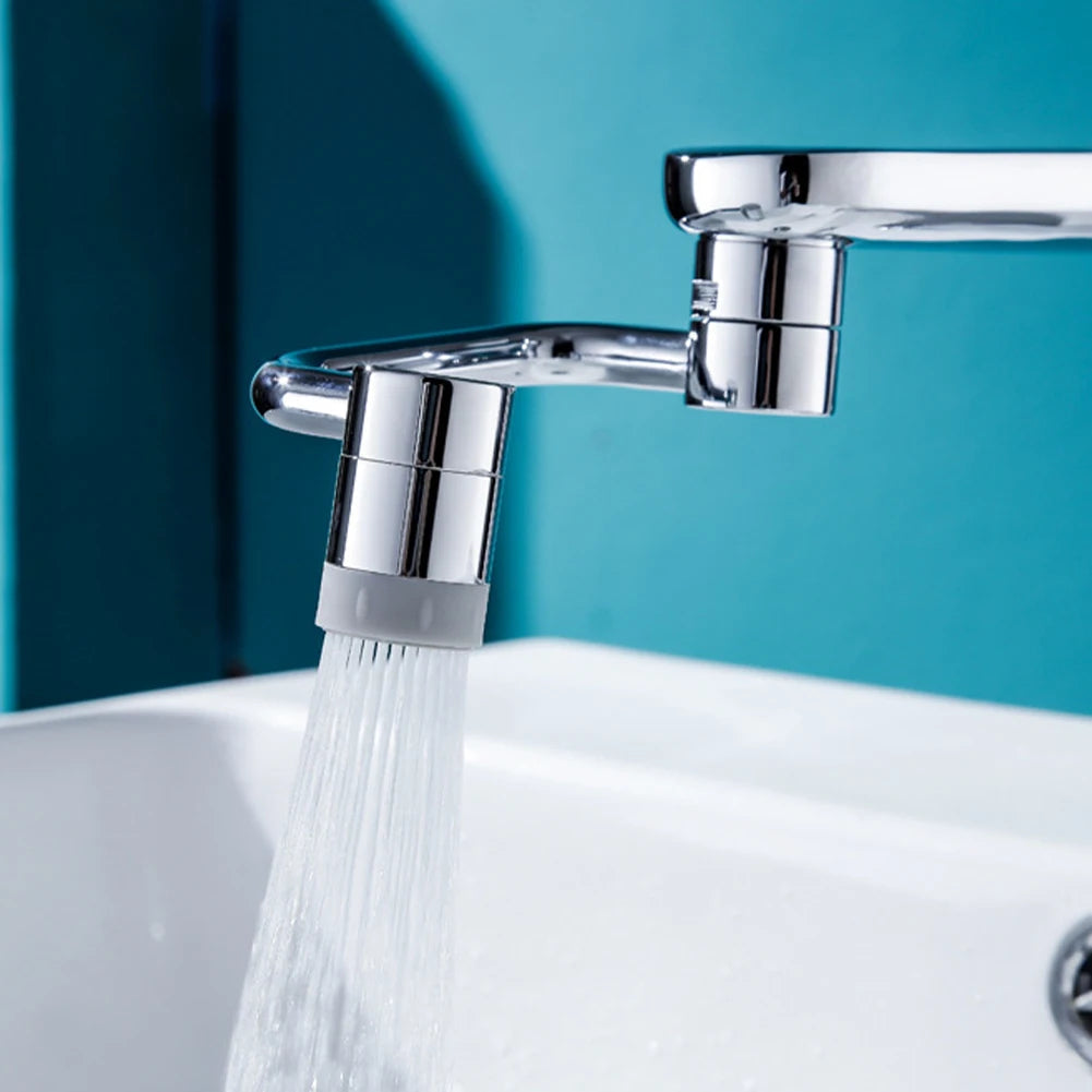 Flexible Faucet Attachment with Dual Spray Options