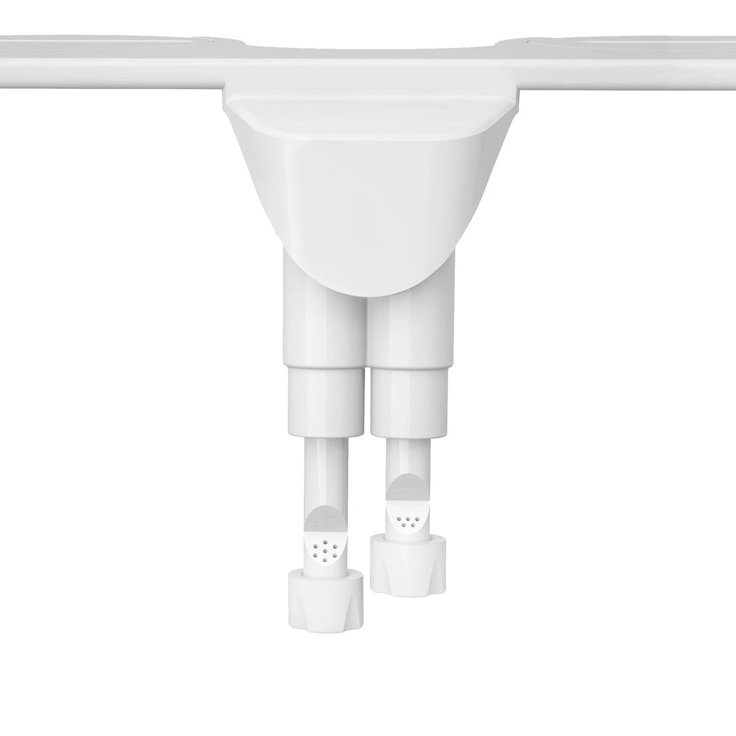 Dual Nozzle Spray Bidet Attachment with Adjustable Water Pressure
