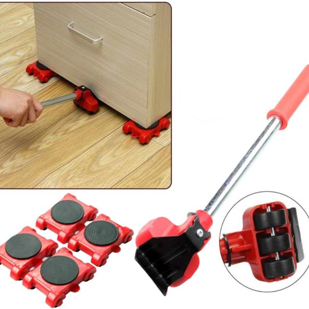 Moving and Lifting Set for Furniture - 4 Pieces