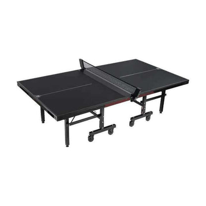 ElitePlay Pro 9' Folding Ping Pong Table - Jet Black