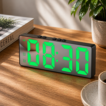 Voice-Activated Digital Clock with LED Display