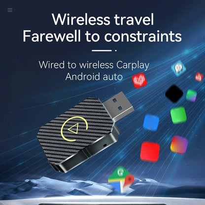 Plug and Play Smart Box for Factory Wired Head Units - Wireless CarPlay & Android Auto Adapter