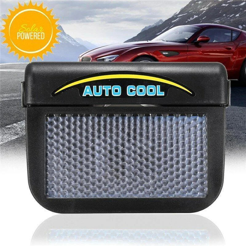 Eco-Friendly Car Window Air Circulator with Solar Power