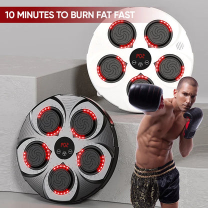 Bluetooth Punching Trainer with Adjustable Speed, Wall-Mounted Music Box
