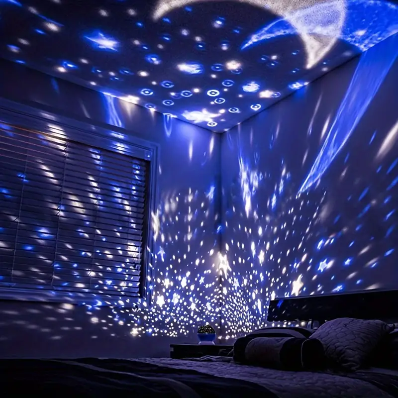 Serene Sky Projector Light with Soothing Music for Peaceful Evenings