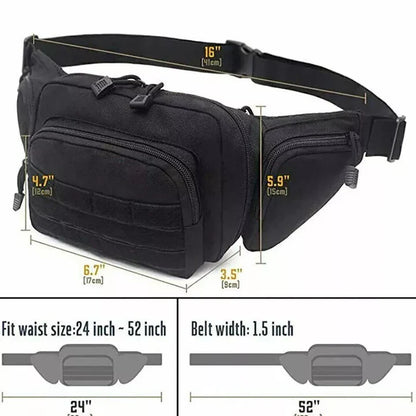 Everyday Carry Waist Pack for Tactical Preparedness