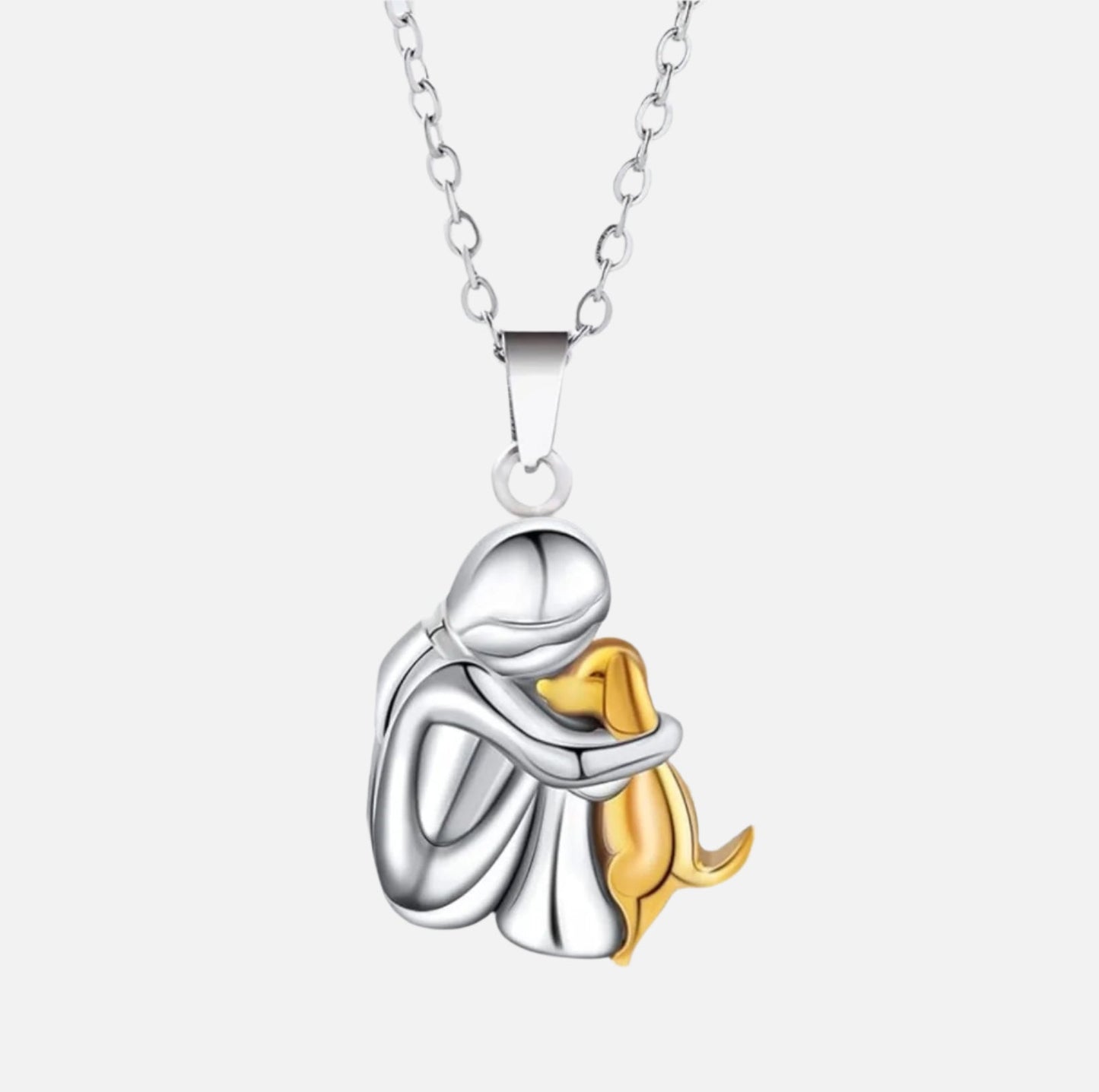 Heartfelt Connection Necklace with Adjustable Chain