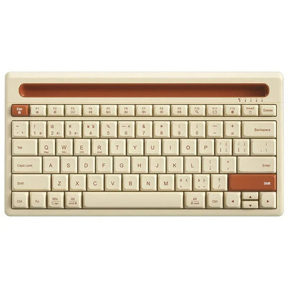 Slim Wireless Bluetooth Keyboard with Stand - 79 Keys for Tablet, Phone, Laptop