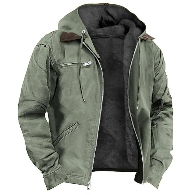 Sleek Men's Winter Coat for Effortless Warmth