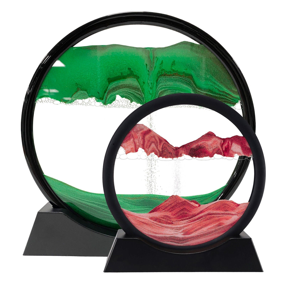 Dynamic 3D Sand Art Frame – Kinetic Visual Display