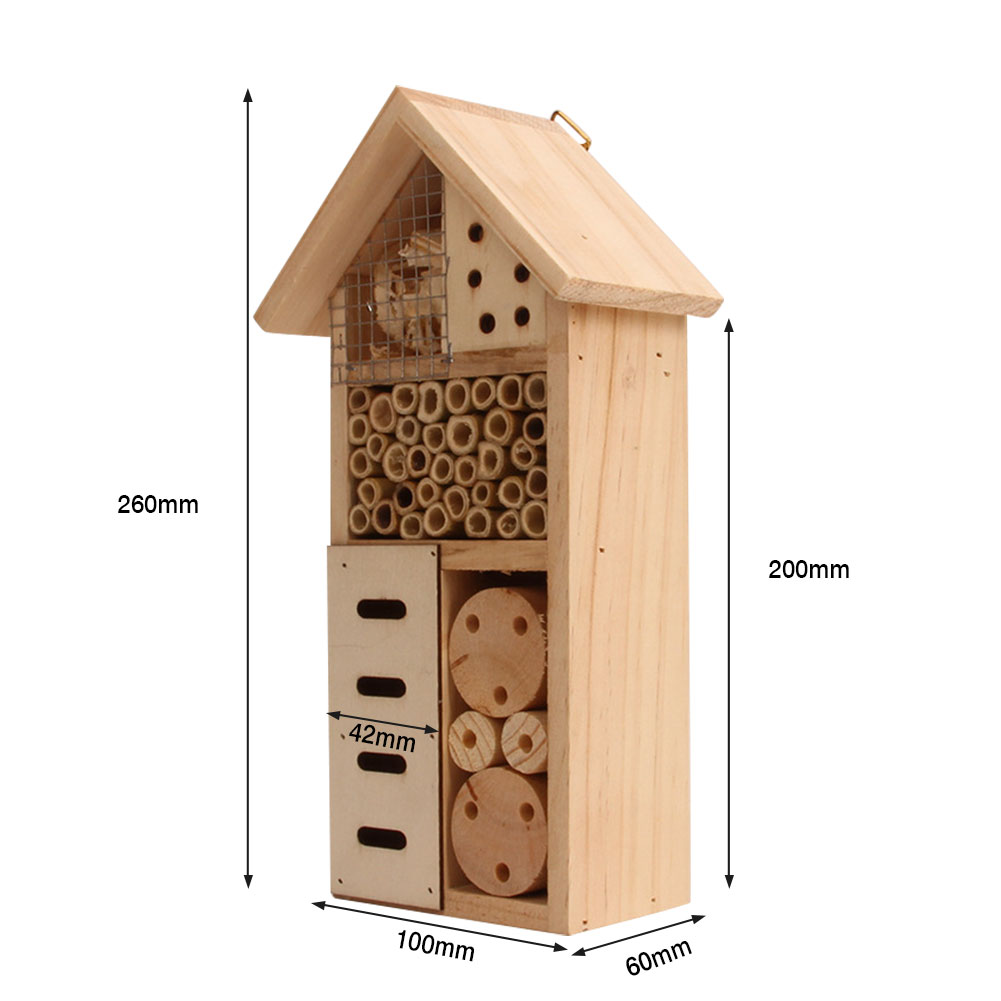 Eco-Friendly Insect Haven for Garden Pollinators