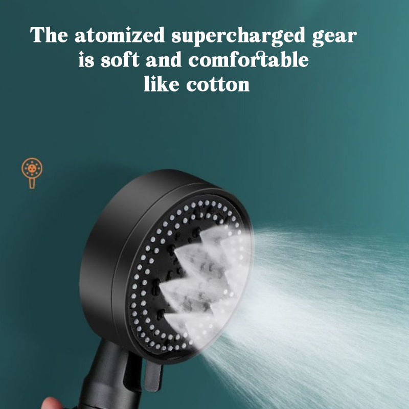Powerful Showerhead with 5 Adjustable Spray Settings