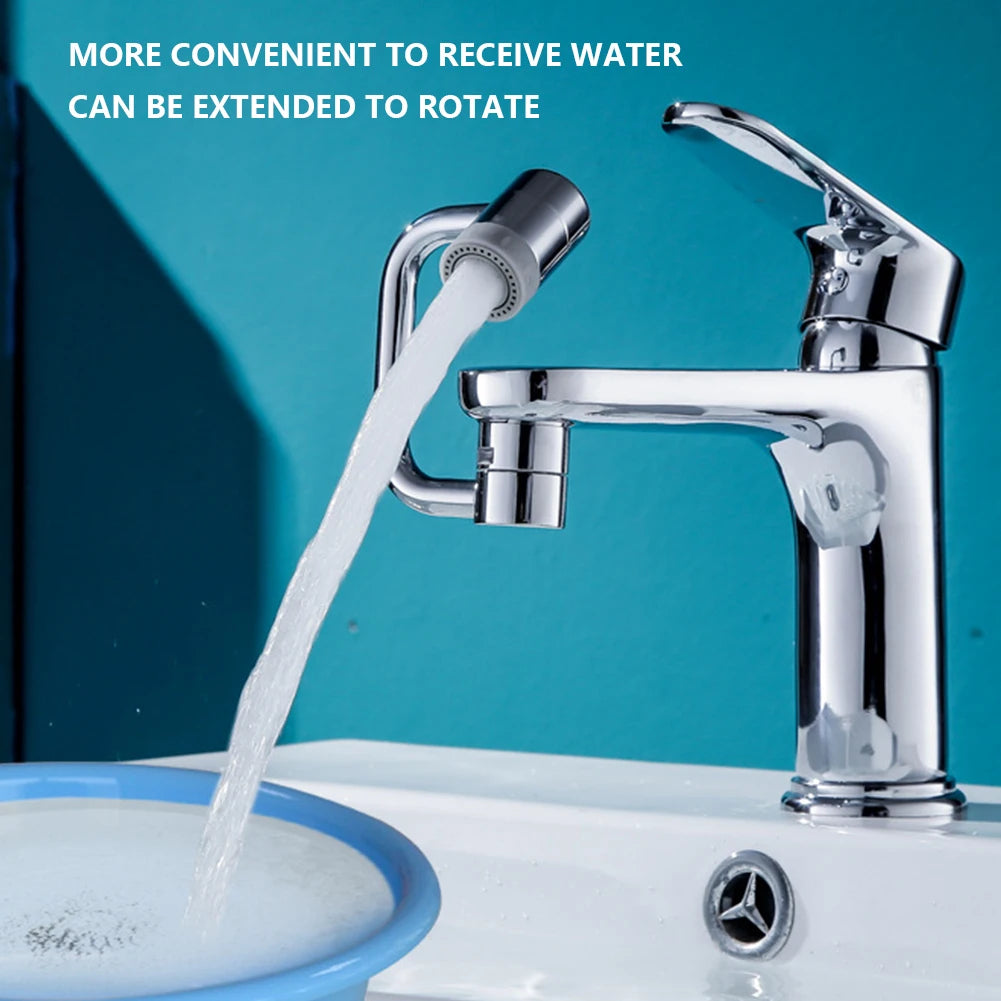 Flexible Faucet Attachment with Dual Spray Options