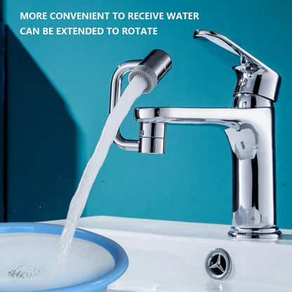 Flexible Faucet Attachment with Dual Spray Options
