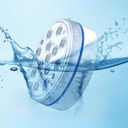 Remote-Controlled Submersible Pool Light with Various Color Options