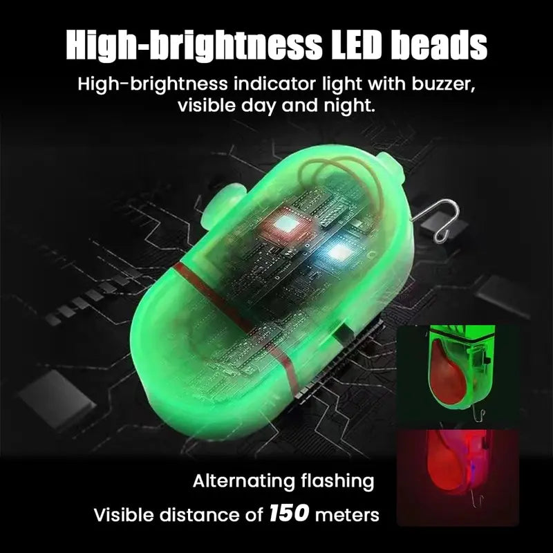 Smart Fishing Alert System with Audio and LED Indicators
