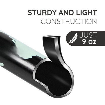 Compact Hiking Pole with Durable Steel Shaft and Slip-Resistant Handle