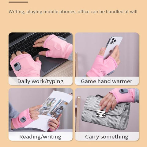 Thermal Touch Gloves with Quick-Charge Capability and 3 Heat Settings