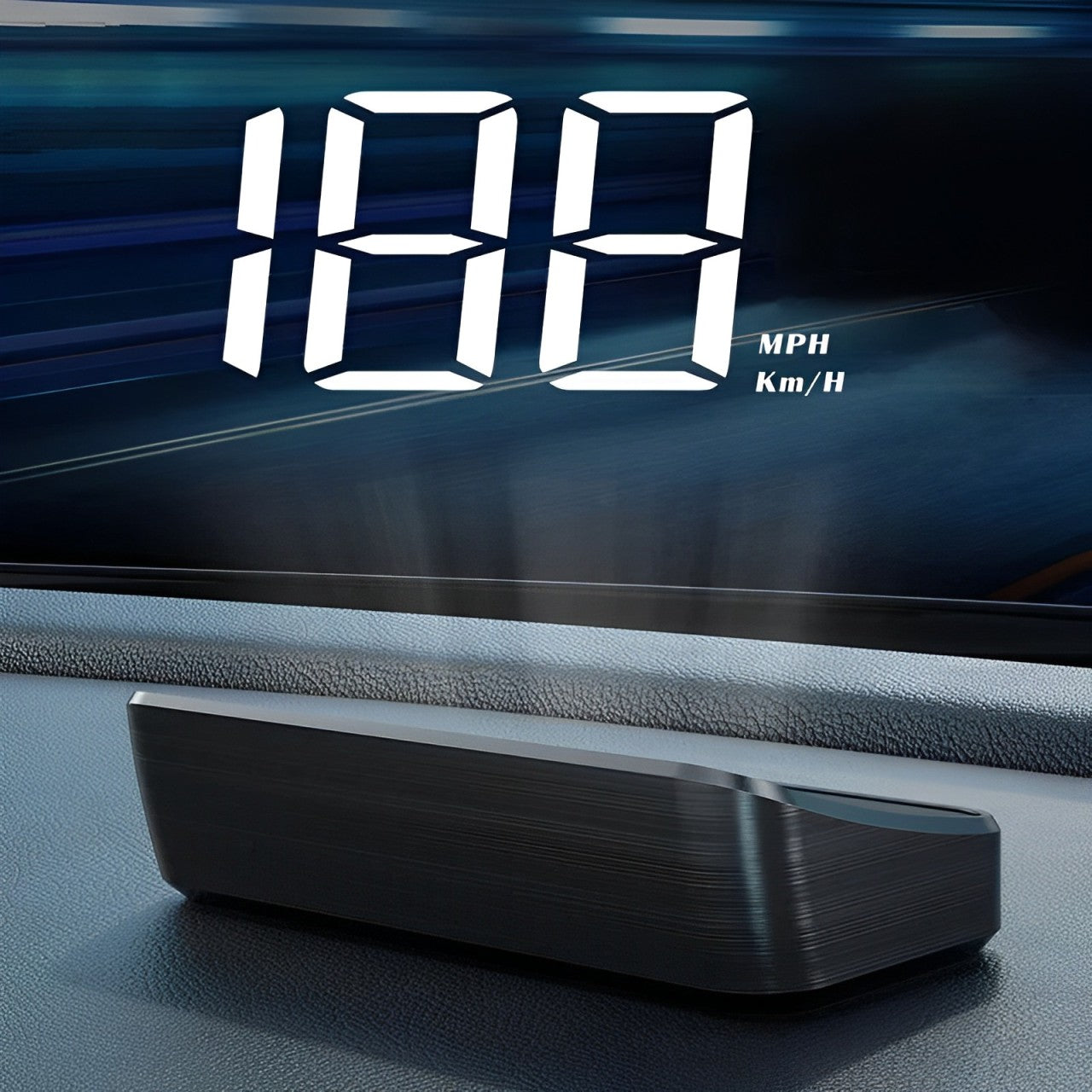 DashMate Speed Tracker with LED Windshield Display
