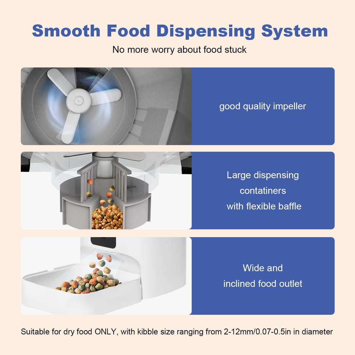 Automatic Pet Feeder with RFID for Cats and Dogs | Timed 4L Capacity