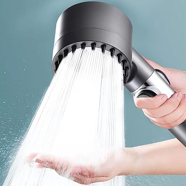 Revitalizing Showerhead with Enhanced Flow and 9-Stage Filtration