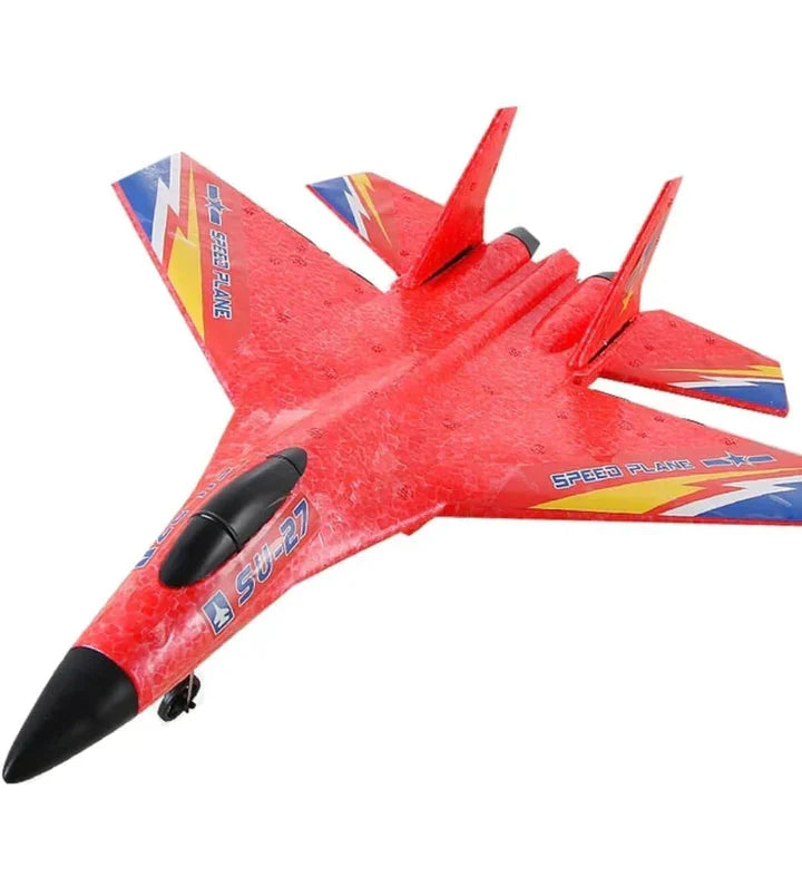 High-Flying RC Aircraft with Soft Impact Nose and Sturdy Frame