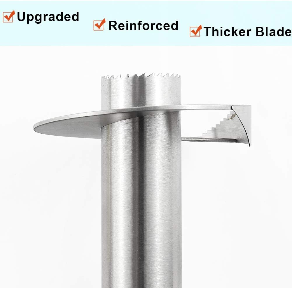 Effortless Pineapple Slicer with Easy-Detach Handle