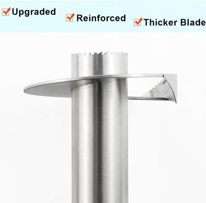 Effortless Pineapple Slicer with Easy-Detach Handle