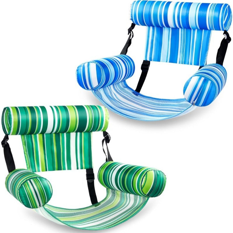 Comfortable Floating Lounger with Mesh Design - Set of 2