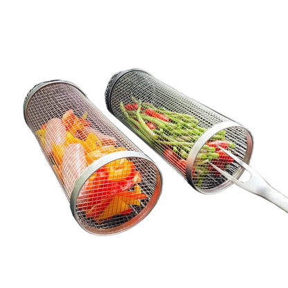 360-Degree Grill Basket for Perfectly Cooked Meals