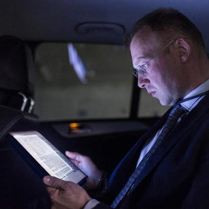 Portable LED Reading Light with Adjustable Brightness and Clip