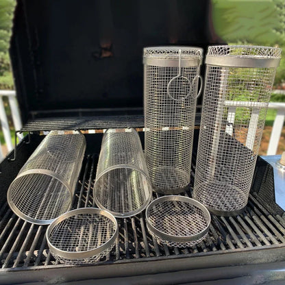 360-Degree Grill Basket for Perfectly Cooked Meals