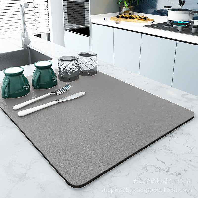 Kitchen Dish Drying Mat – Highly Absorbent Surface