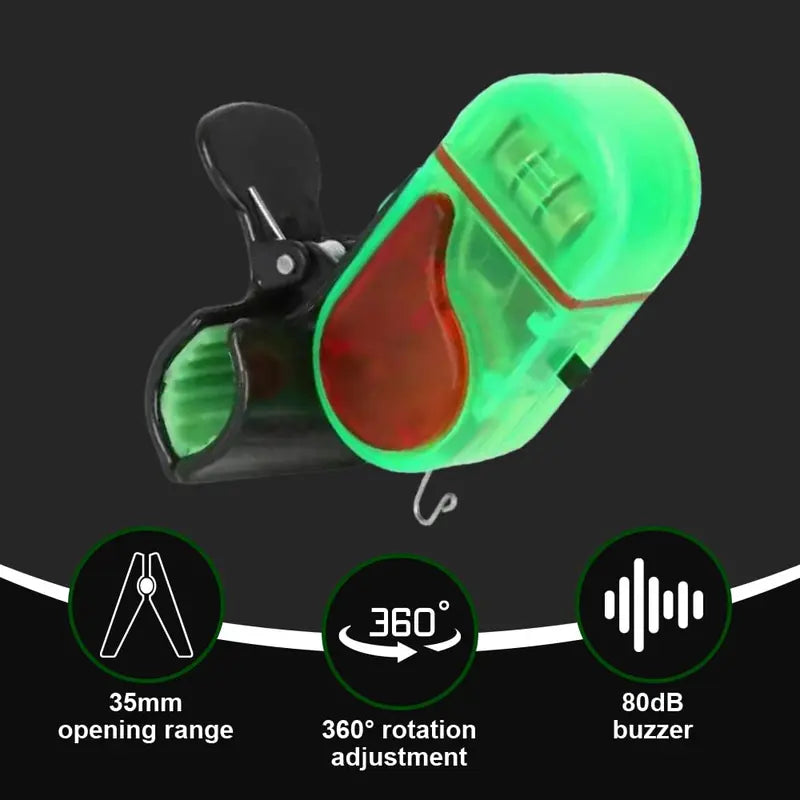 Smart Fishing Alert System with Audio and LED Indicators