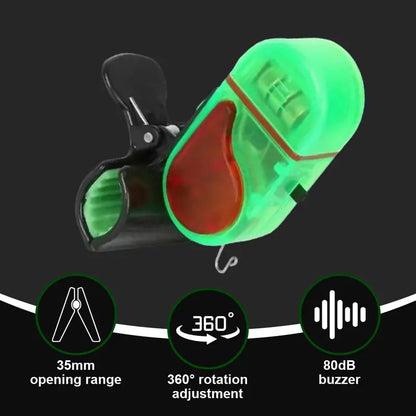 Smart Fishing Alert System with Audio and LED Indicators