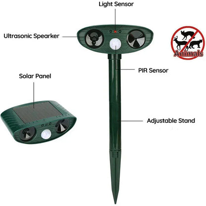 Eco-Friendly Sonic Armadillo Deterrent Device