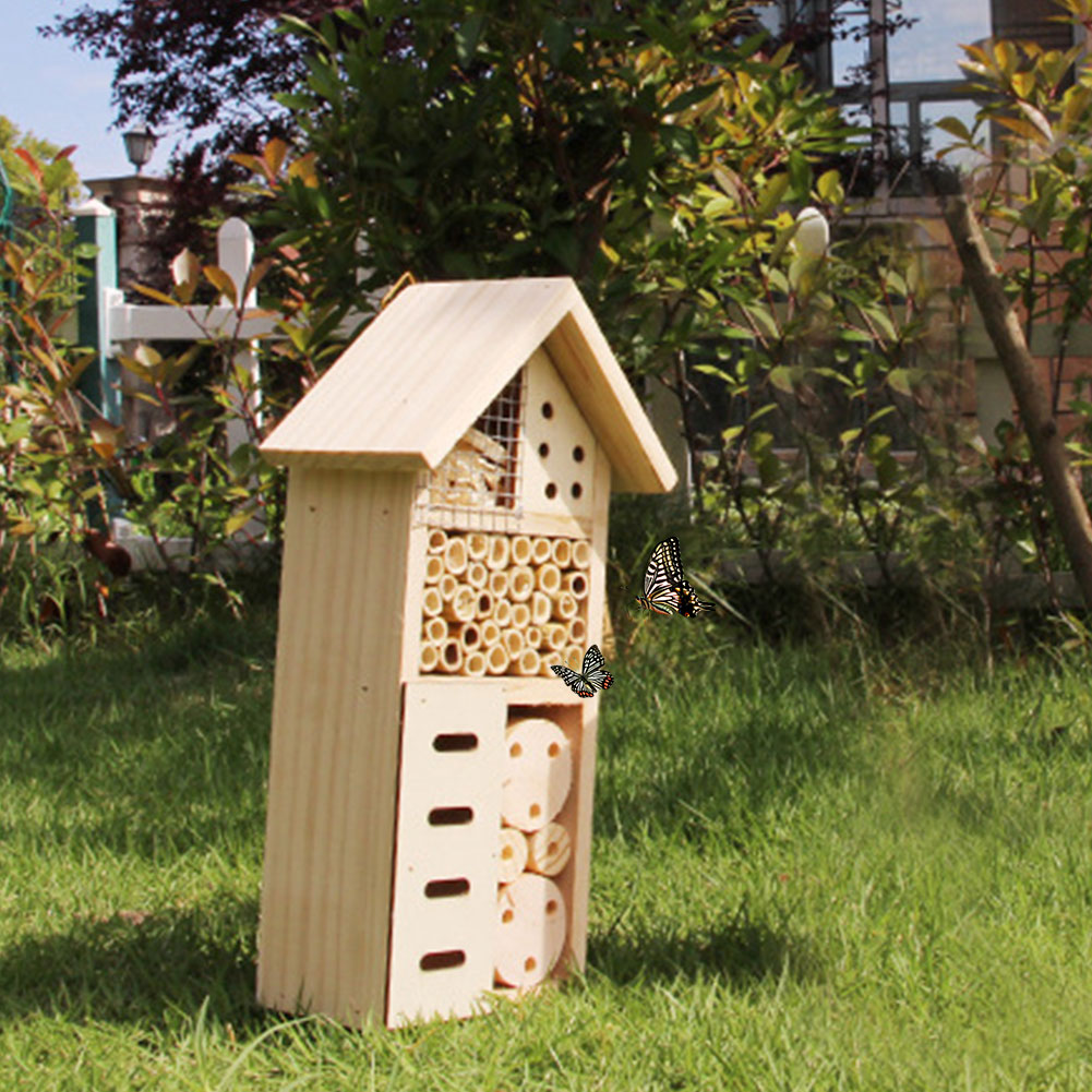 Eco-Friendly Insect Haven for Garden Pollinators