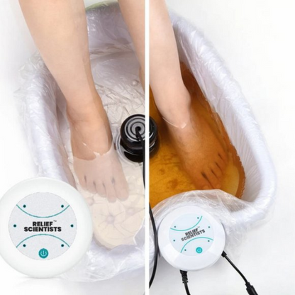 Foot Bliss Detox Spa: Vibrating Soak Bath for Relaxation