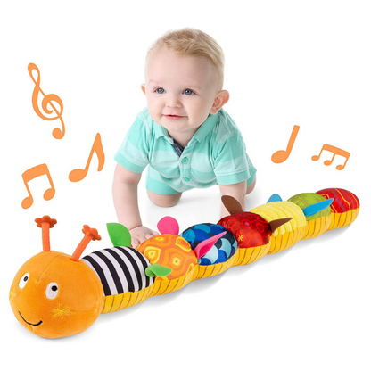 Interactive Caterpillar Toy with Sounds and Melodies for Playtime
