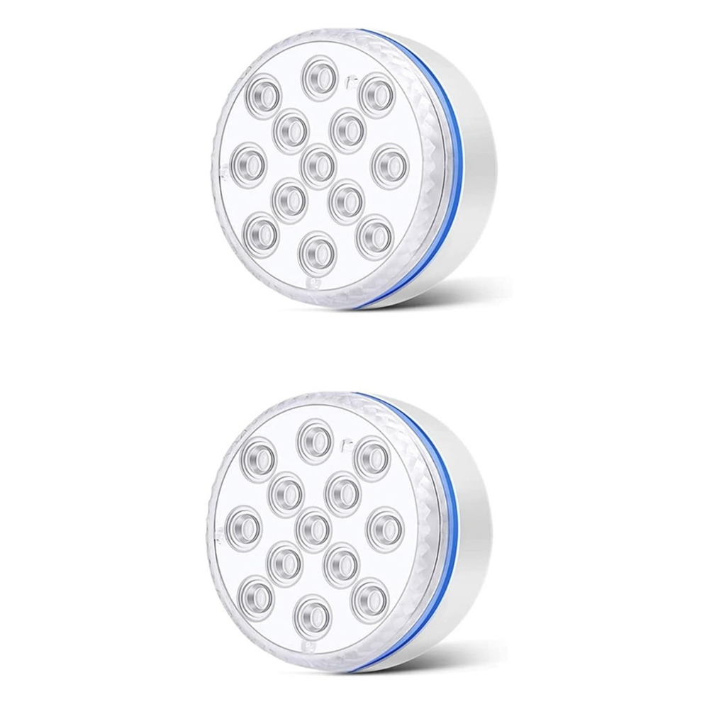 Remote-Controlled Submersible Pool Light with Various Color Options