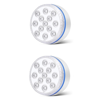 Remote-Controlled Submersible Pool Light with Various Color Options
