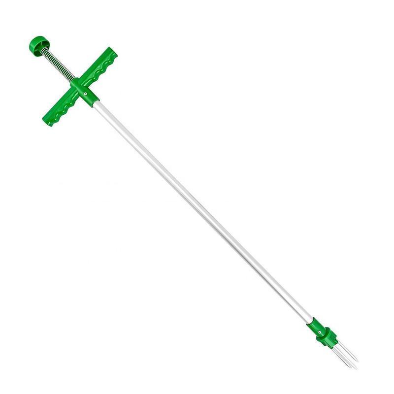 Ergonomic Weed Extractor with Steel Claw Mechanism, 50cm Handle