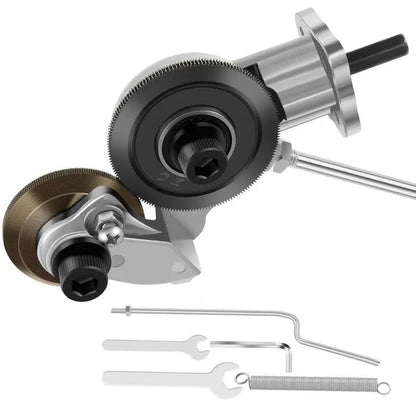 Precision Metal Cutter Drill Tool with Three Versatile Heads