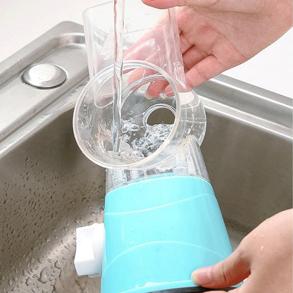 Effortless Vegetable Shredder with 3 Blades and Secure Base